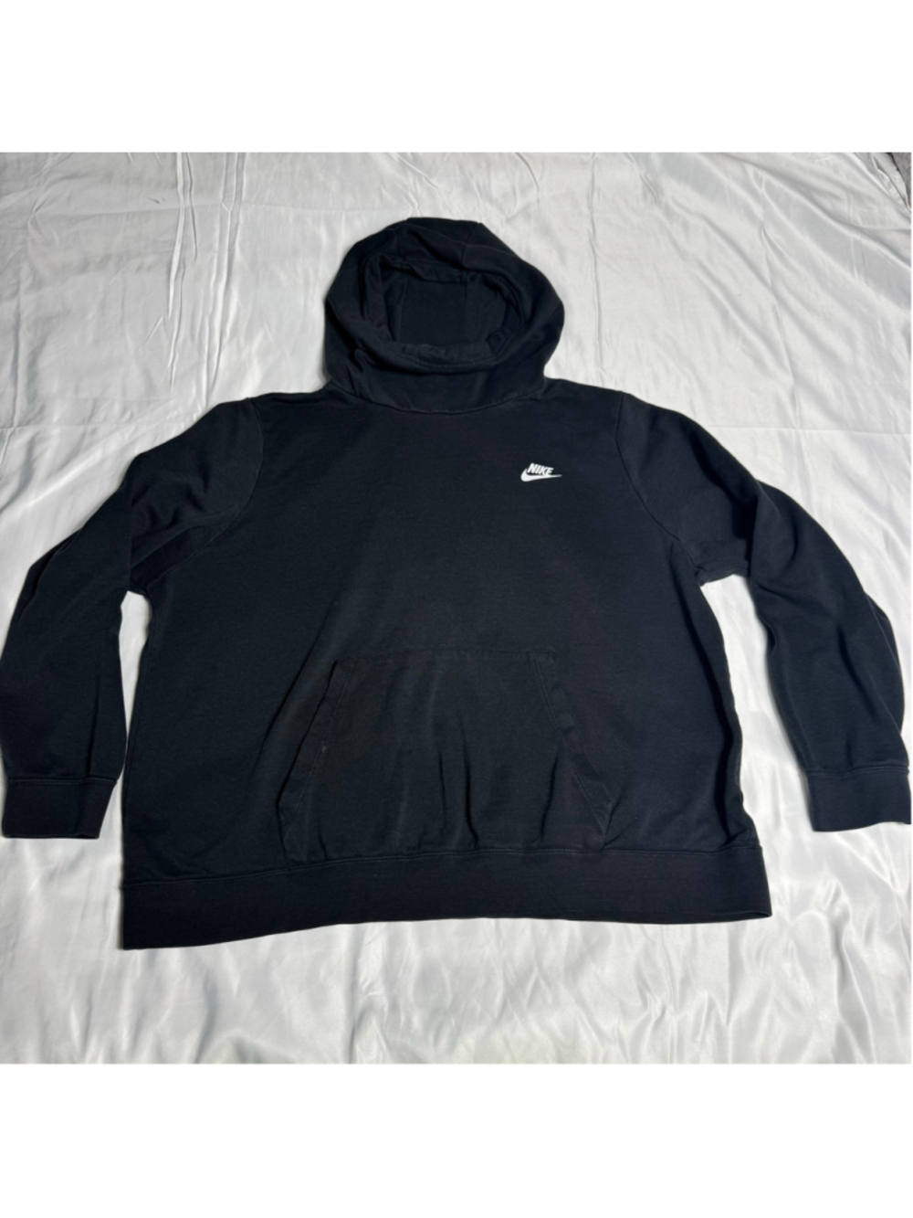 Women's Nike Black Pullover Hoodie Sweatshirt Size XXL